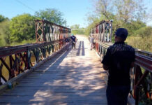 Trabajos para la recuperación del “Puente de Fierro”