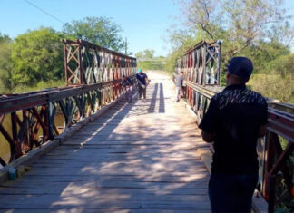 Trabajos para la recuperación del “Puente de Fierro”