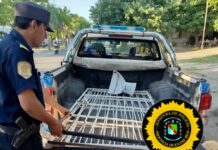 11 del Oeste Norte Bis: recuperaron rejas y un inodoro robados del Club Rivadavia