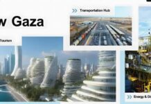 Se presentó en Davos el plan «Nueva Gaza» para reconstruir la Franja