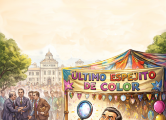 El último espejito de color