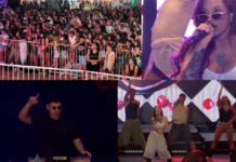 La Joaqui cerró con éxito la cuarta noche de la Fiesta Nacional de la Playa de Río