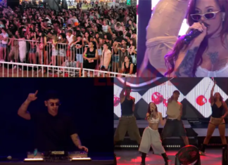 La Joaqui cerró con éxito la cuarta noche de la Fiesta Nacional de la Playa de Río