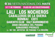 Paraná anunció la grilla con Lali, Los Nocheros y más de 100 artistas para la 35ª Fiesta Nacional del Mate