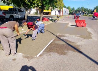 Continúa el bacheo en la ciudad: se detectaron 86 roturas de pavimento