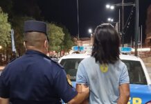 Detuvieron a un hombre de 54 años por agredir a su pareja embarazada