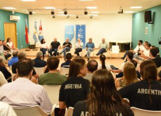 Dirigentes deportivos locales y regionales se reunieron con autoridades del Comité Olímpico Argentino en Concepción del Uruguay