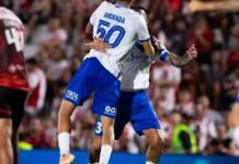 Agónico triunfo de Vélez ante Instituto en el debut