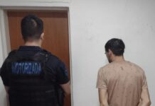 Orden judicial y violencia familiar. Detuvieron a un hombre en el barrio Mosconi