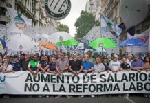 Sindicatos preparan nuevo paro con movilización al Congreso mientras la reforma laboral vuelve al Senado