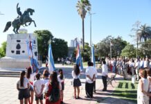 Este martes 3 de febrero se realizarán los actos por San Lorenzo y Caseros