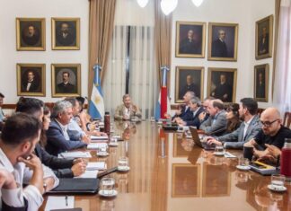 Gabinete provincial abordó conmemoración de Caseros, estado de las rutas y salud mental