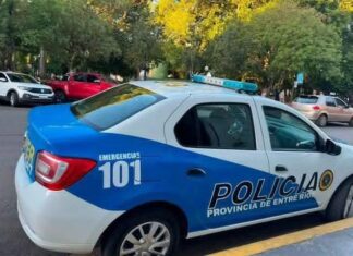 Detienen a una mujer por ingresar ilegalmente a una obra en construcción en el centro de CdelU