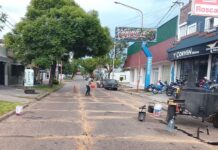 Mantemiento Urbano Bacheo, toma de juntas y la colocación de carteles