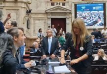 LLA impulsa la expulsión de la diputada Florencia Carignano por desconectar cables del taquígrafo