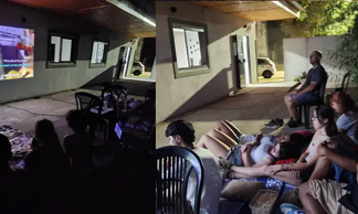 Jóvenes participaron de un cine debate sobre los riesgos en internet en el Centro de Escucha