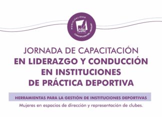 Capacitación en liderazgo y conducción deportiva para mujeres, en el marco de la agenda 8M