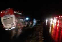 Colisión entre ómnibus y automóvil en la Autovía Artigas dejó dos heridas leves