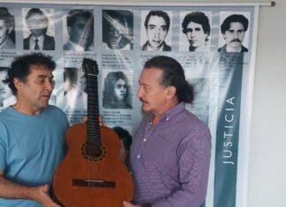 Fue recuperada y restaurada la guitarra de Juan Ramón «Chilo» Zaragoza, víctima del terrorismo de Estado