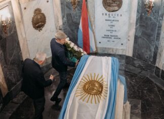 Caseros, federalismo y anuncios clave: Frigerio y Lauritto hablaron en la Basílica de Concepción del Uruguay