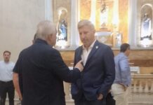 Caseros, federalismo y anuncios clave: Frigerio y Lauritto hablaron en la Basílica de Concepción del Uruguay