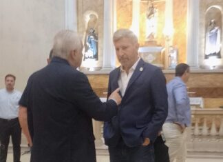 Caseros, federalismo y anuncios clave: Frigerio y Lauritto hablaron en la Basílica de Concepción del Uruguay
