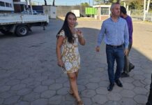 Gimena Bordet realizó su primera salida pública caminando tras accidente en Brasil