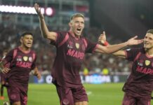 Lanús sacó ventaja y se ilusiona con la Recopa Sudamericana