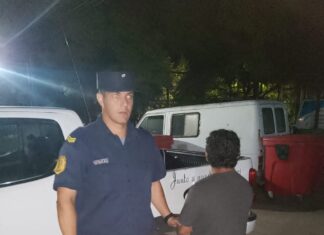 Caseros. Incendió la casa de su pareja y fue detenido tras un operativo policial