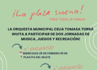 La Orquesta Celia Torrá convoca a chicos y jóvenes a dos jornadas abiertas con música y juegos