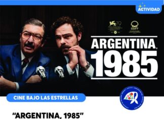 Cine Bajo las Estrellas: «Argentina, 1985» en el Parque La Salamanca