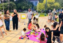 Exitosa jornada de juegos y aprendizaje en la Plaza San Martín