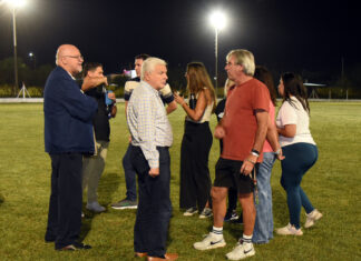 Entregan aporte para iluminación en María Auxiliadora