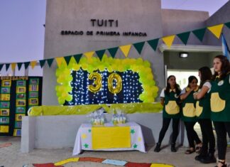 El Centro de Desarrollo de la Niñez «Tuiti» celebró sus 30 años