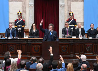 Reformas, críticas y tensión en el discurso de Milei