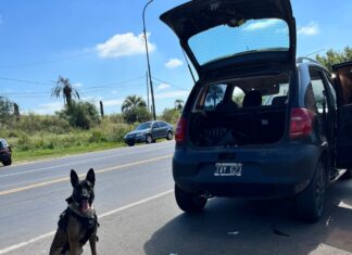 Golpe al narcotráfico en Concordia: secuestran 8 kilos de droga y detienen a dos personas