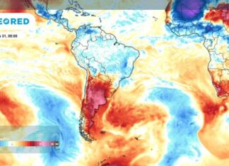 Calor extremo en más de medio país y sensación térmica de 43 °C