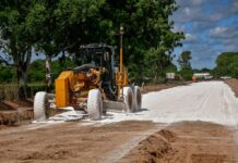 Vialidad inició obras de rehabilitación en el acceso al Palacio San José