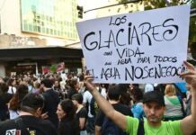 Ley de Glaciares: la audiencia más militarizada y menos «pública» del mundo