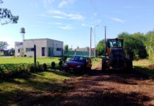 Finalizaron los trabajos de enripiado en Loma Verde y avanza el plan de mejoras en loteos