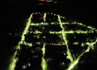 Instalaron luminarias LED en el Barrio Hipódromo