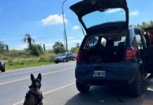 Allanamiento por venta de drogas: un detenido y secuestro de cocaína