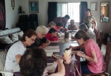 Incorporan taller de dibujo para adultos mayores en hogares de Concepción del Uruguay