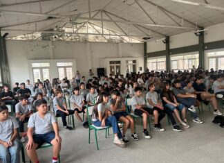 Mural y música marcaron el cierre de “Arte en la Memoria”