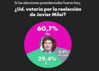 No crece la economía, crece el no a Milei