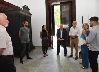 Inauguran el Museo Audiovisual Itinerante sobre Urquiza en la Casa Histórica