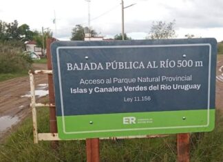 Campichuelo recuperó el acceso gratuito al río Uruguay