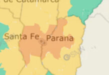 Entre Ríos bajo alerta por tormentas fuertes y posibles fenómenos severos