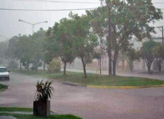 Clima: pronostican lluvias intensas y ráfagas fuertes en Entre Ríos