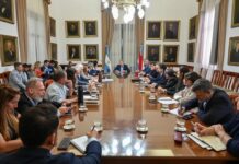 Frigerio monitorea las obras provinciales mientras la Nación abandona a Entre Ríos